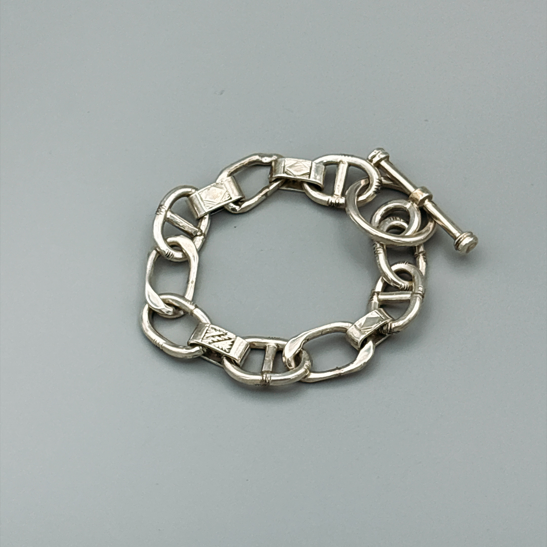 Touareg Bangle No.09｜Mix Chain